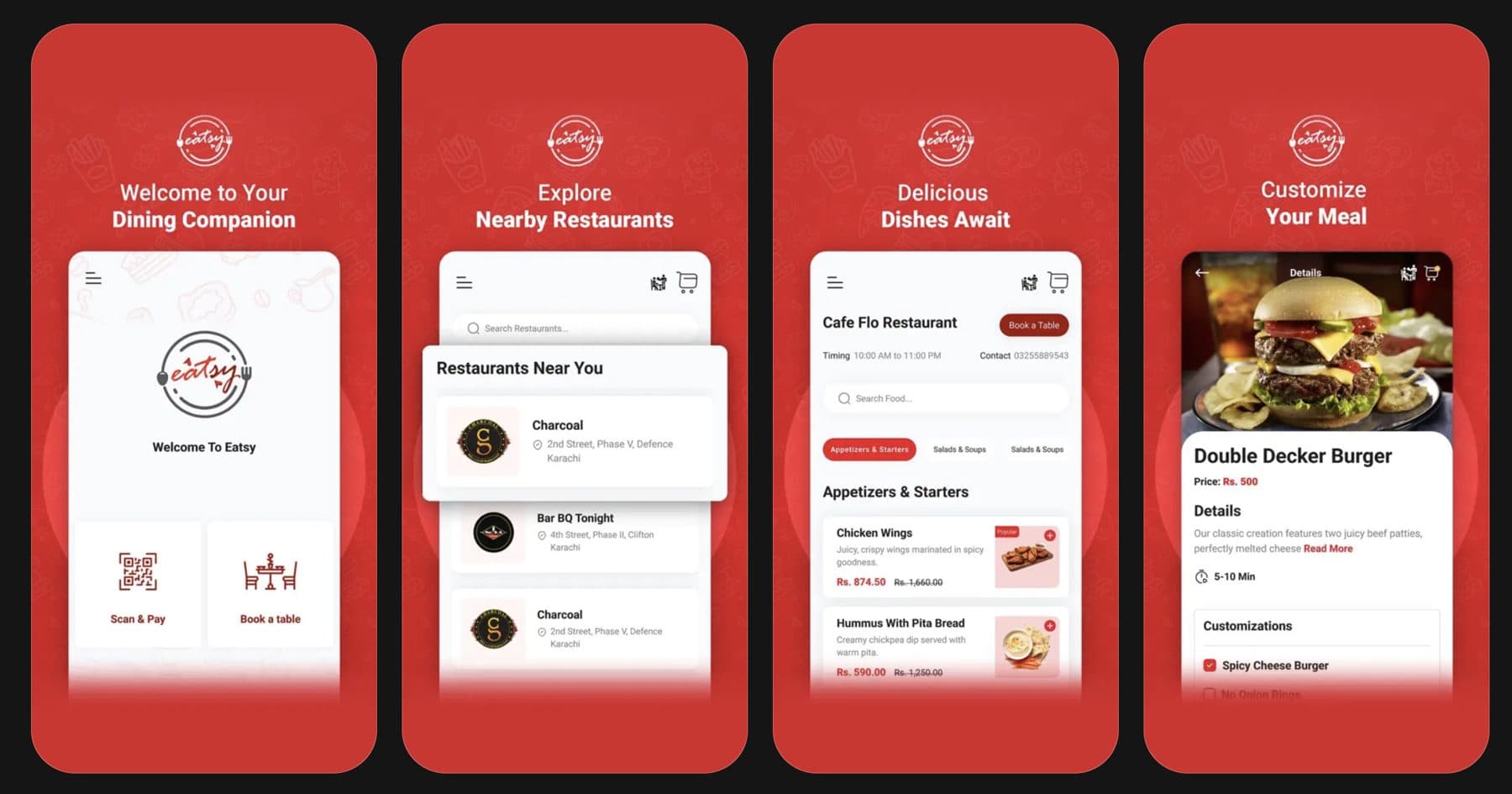 Eatsy — Bank Alfalah screenshot 1
